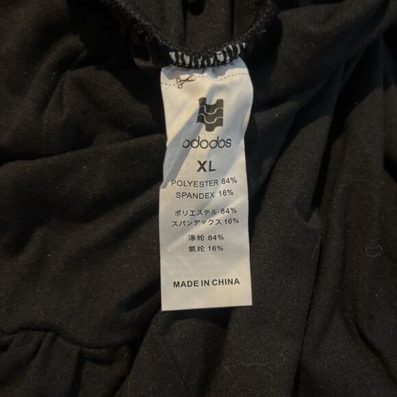 Ododos Pull On Pants Womens  Size XL Fold Over Waist Stretch - Picture 3 of 3